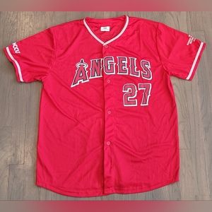 Angels Mike Trout Jersey, Size XL, MLB Baseball Angels Jesrsy